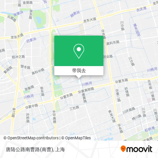 唐陆公路南曹路地图