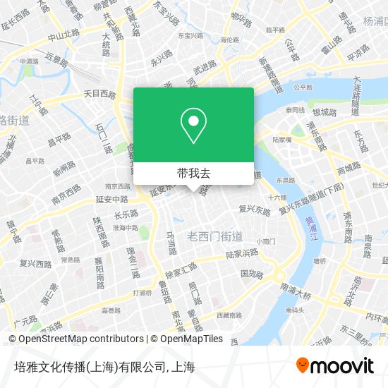 培雅文化传播(上海)有限公司地图