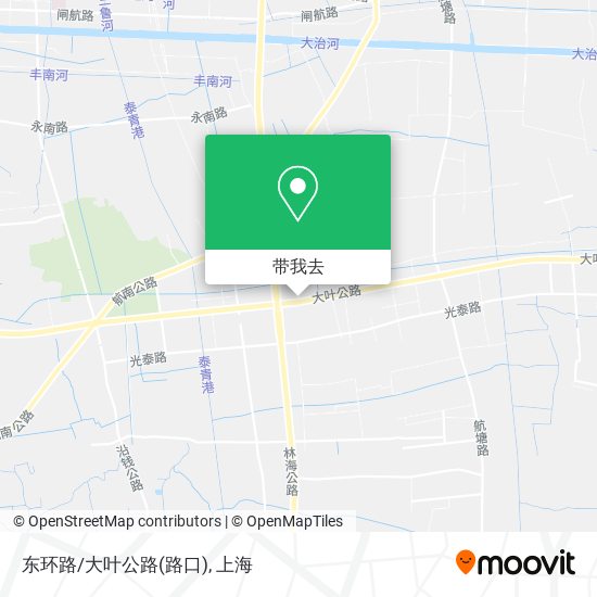 东环路/大叶公路(路口)地图