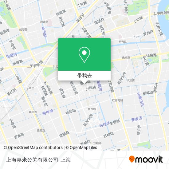 上海嘉米公关有限公司地图