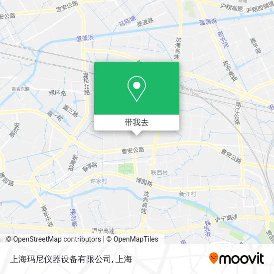 上海玛尼仪器设备有限公司地图
