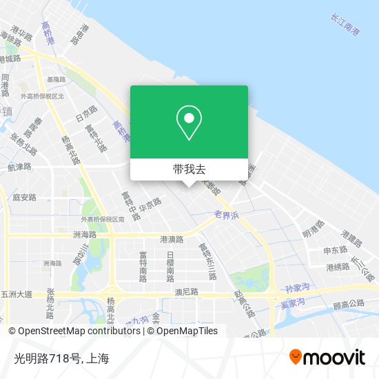 光明路718号地图