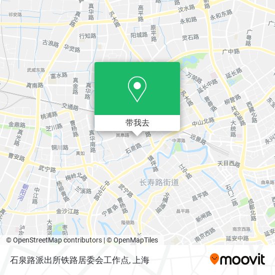 石泉路派出所铁路居委会工作点地图