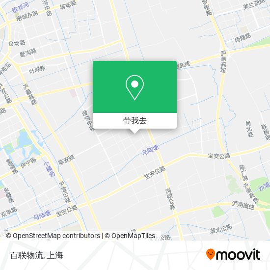 百联物流地图