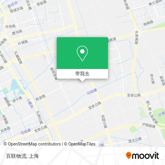 百联物流地图