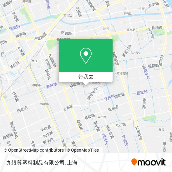 九银尊塑料制品有限公司地图