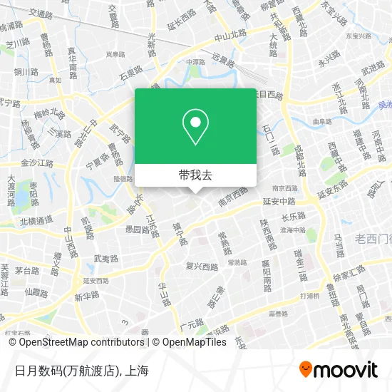 日月数码(万航渡店)地图