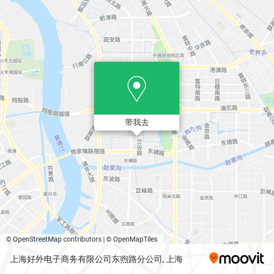 上海好外电子商务有限公司东煦路分公司地图