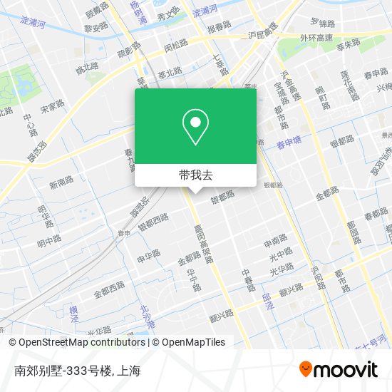 南郊别墅-333号楼地图