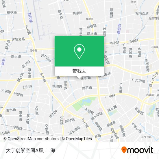 大宁创景空间A座地图