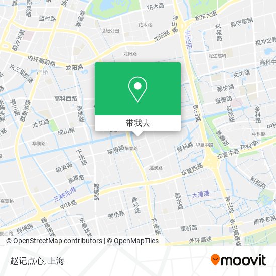 赵记点心地图