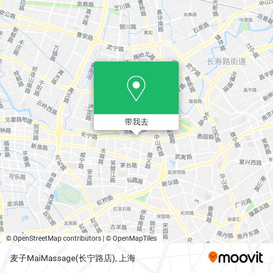 麦子MaiMassage(长宁路店)地图