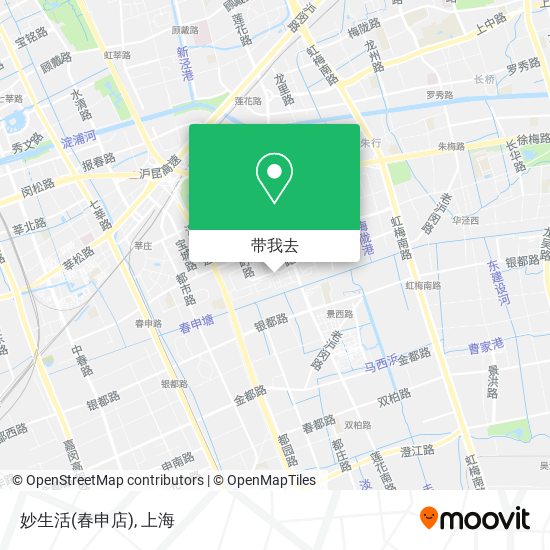 妙生活(春申店)地图