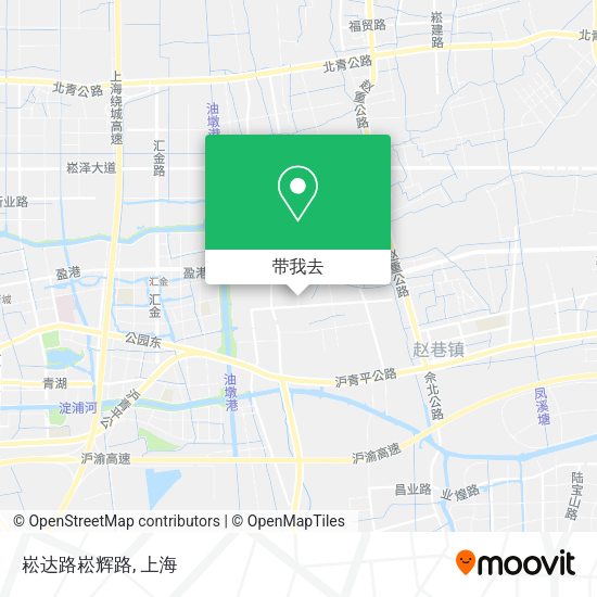 崧达路崧辉路地图