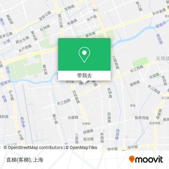 直梯(客梯)地图