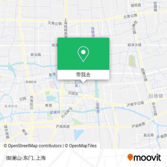 御澜山-东门地图