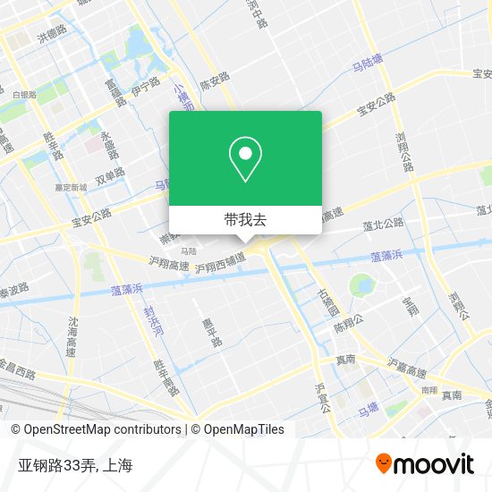 亚钢路33弄地图
