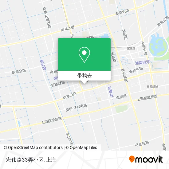 宏伟路33弄小区地图