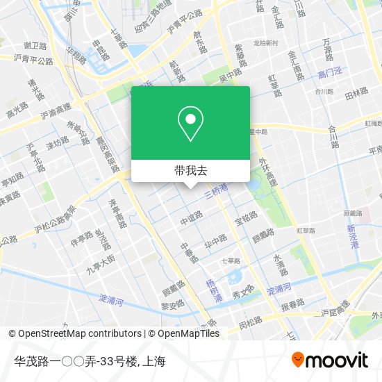 华茂路一〇〇弄-33号楼地图