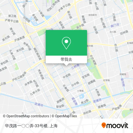 华茂路一〇〇弄-33号楼地图