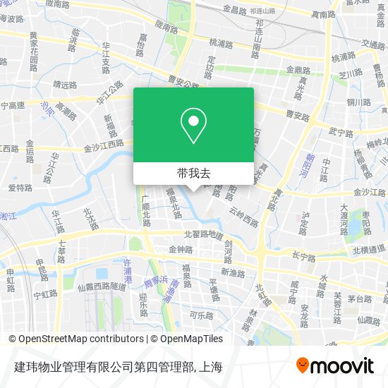 建玮物业管理有限公司第四管理部地图