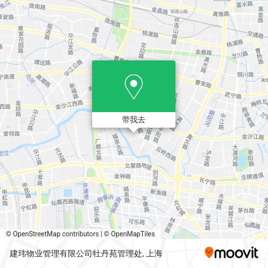 建玮物业管理有限公司牡丹苑管理处地图