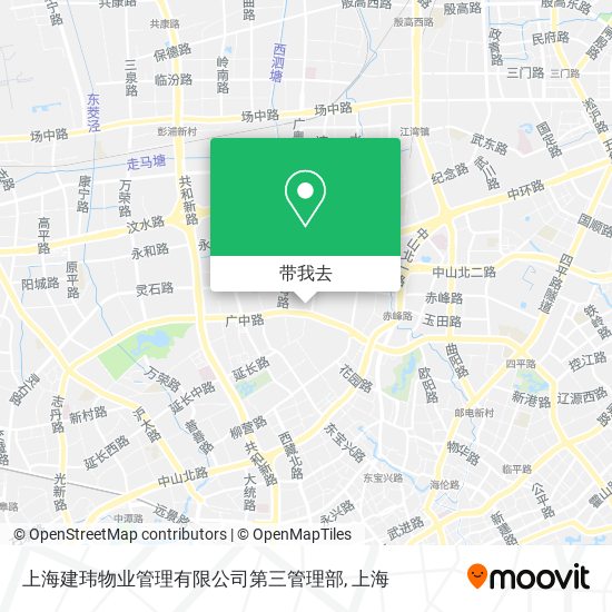 上海建玮物业管理有限公司第三管理部地图