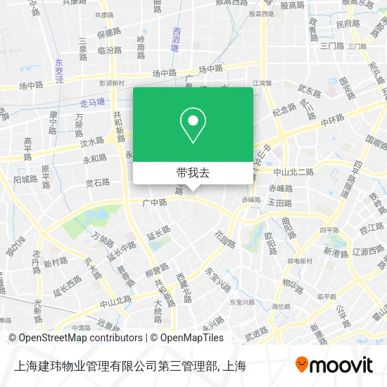 上海建玮物业管理有限公司第三管理部地图