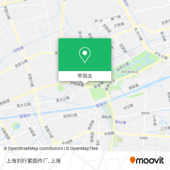 上海刘行紧固件厂地图