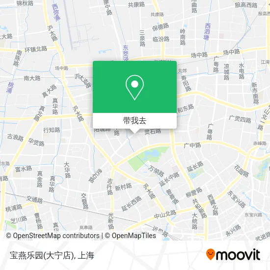 宝燕乐园(大宁店)地图