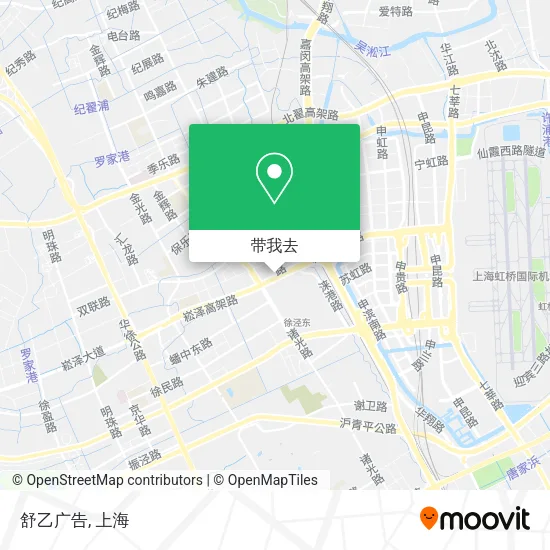 舒乙广告地图