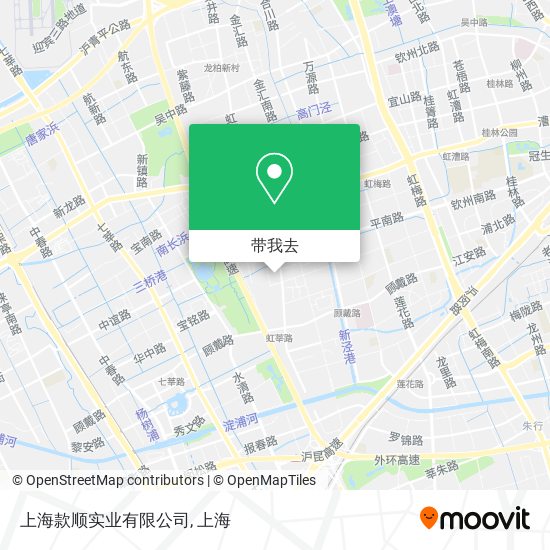 上海款顺实业有限公司地图