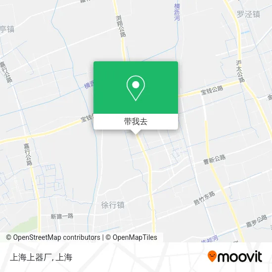 上海上器厂地图