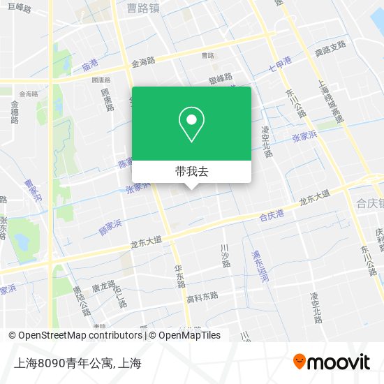上海8090青年公寓地图