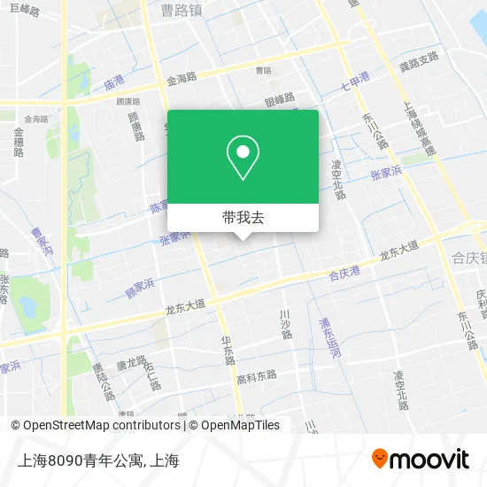 上海8090青年公寓地图