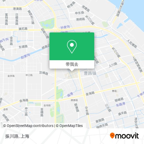 振川路地图