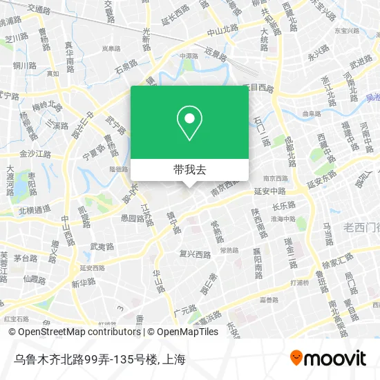 乌鲁木齐北路99弄-135号楼地图