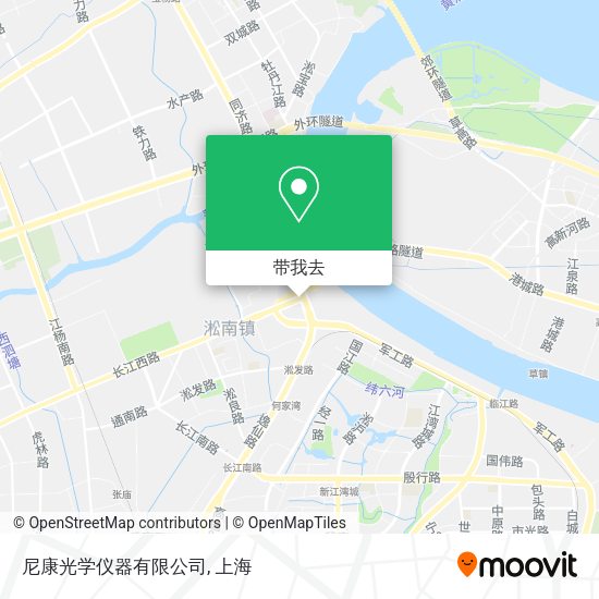 尼康光学仪器有限公司地图