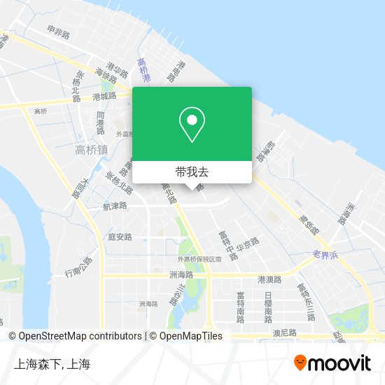 上海森下地图