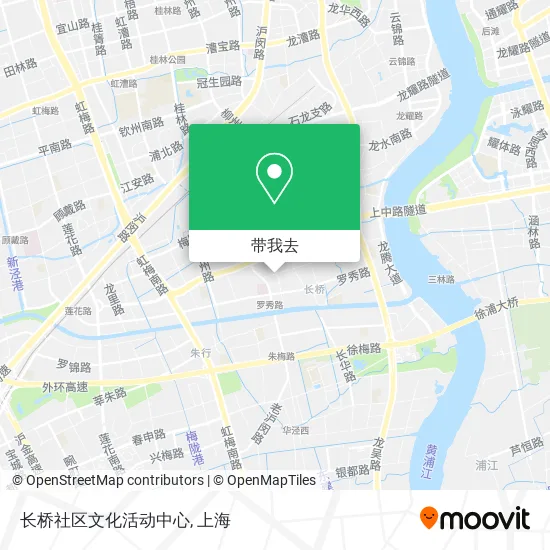 长桥社区文化活动中心地图