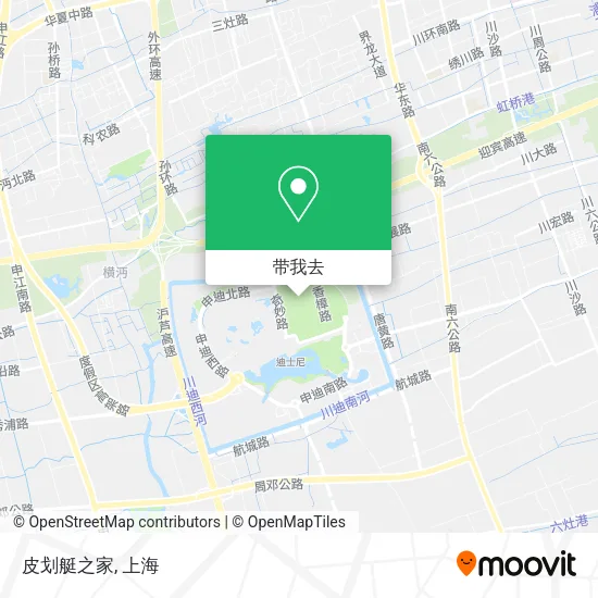 皮划艇之家地图