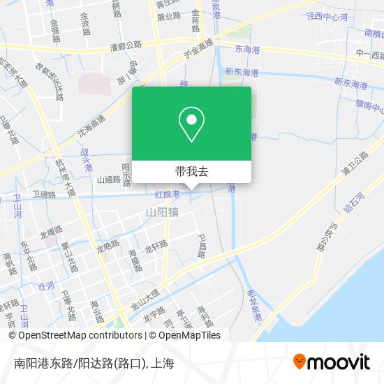 南阳港东路/阳达路(路口)地图