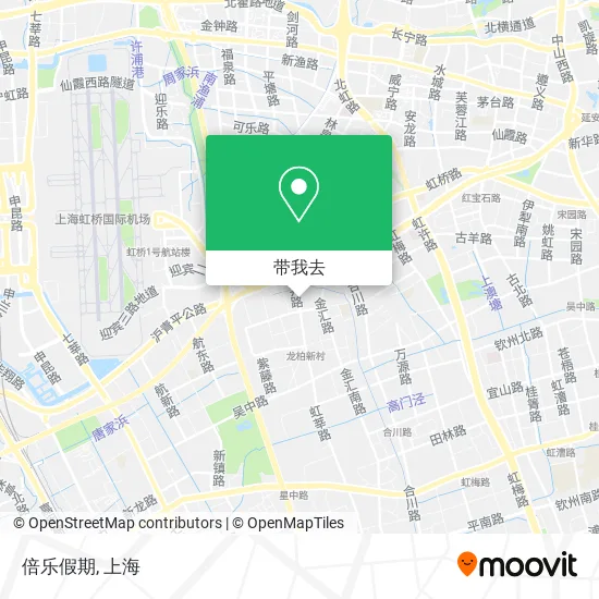 倍乐假期地图