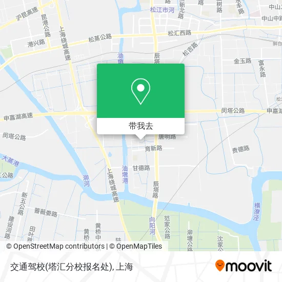 交通驾校(塔汇分校报名处)地图