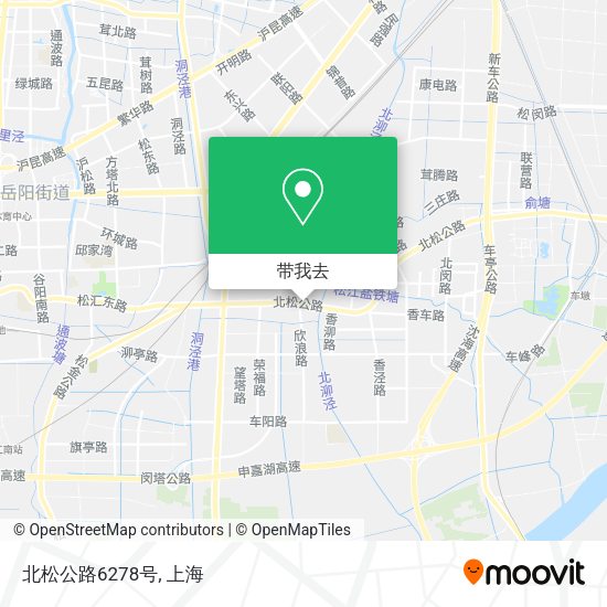 北松公路6278号地图