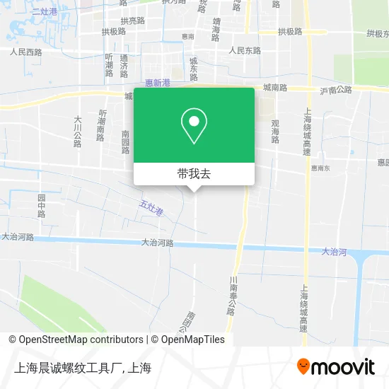 上海晨诚螺纹工具厂地图