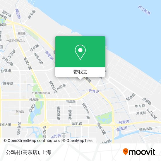公鸡村(高东店)地图