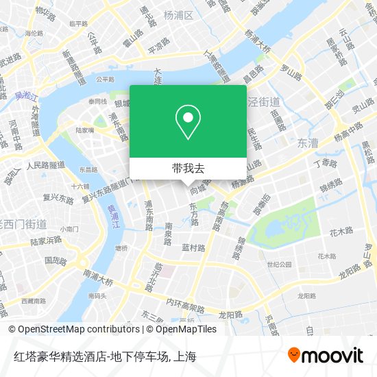 红塔豪华精选酒店-地下停车场地图