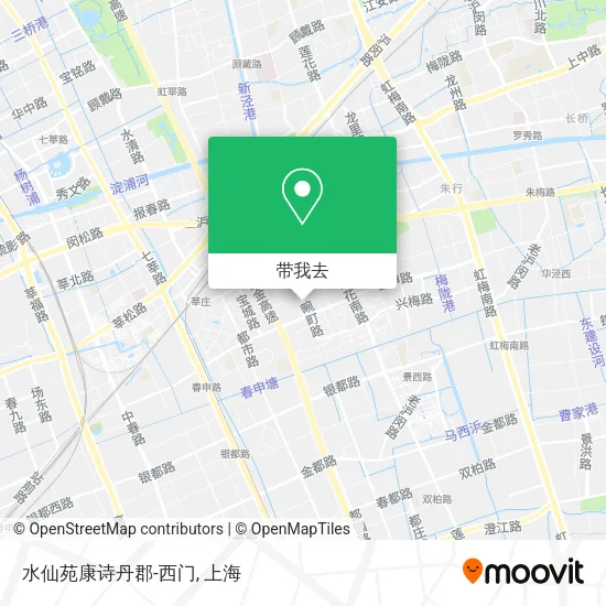 水仙苑康诗丹郡-西门地图