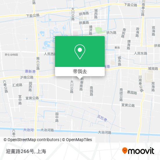 迎薰路266号地图